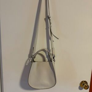 Madewell The Sydney White Leather Bag